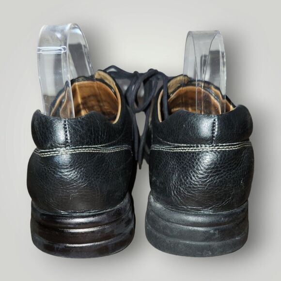 Johnston & Murphy Shuler Bicycle Oxfords Leather 20-7222 Black Lace up 10 - Picture 7 of 15